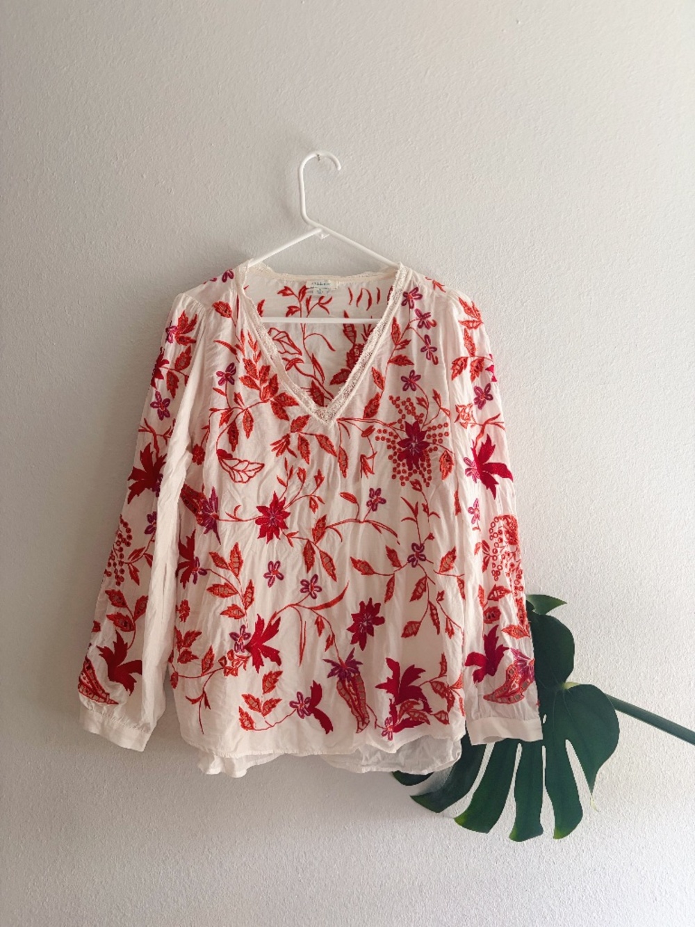 Sundance Embroidered Blouse 🌸